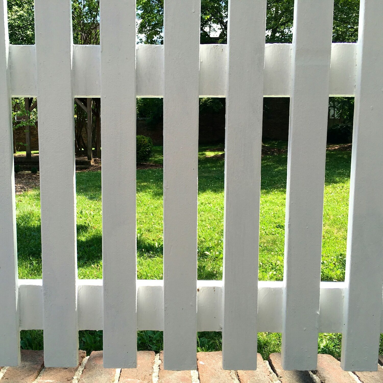 White picket fence